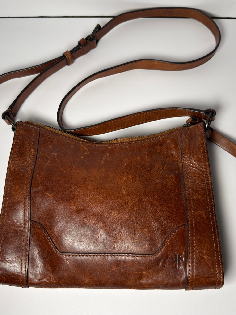 Frye Melissa Zip Crossbody